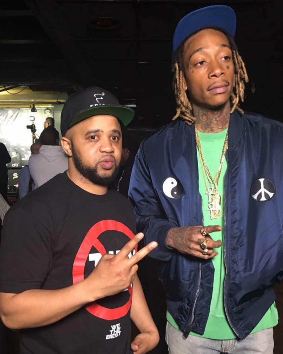 Sid Mali with Wiz Khalifa